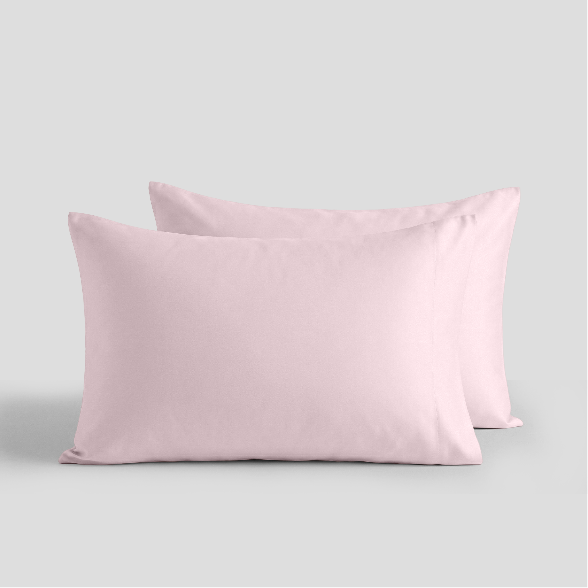 Soft Blush Organic Cotton Percale Pillowcases