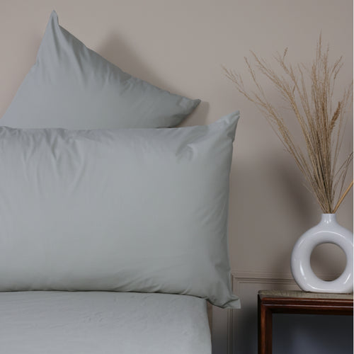 Sage Organic Cotton Percale Pillowcases