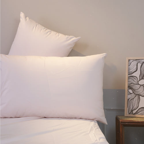Soft Blush Organic Cotton Percale Pillowcases