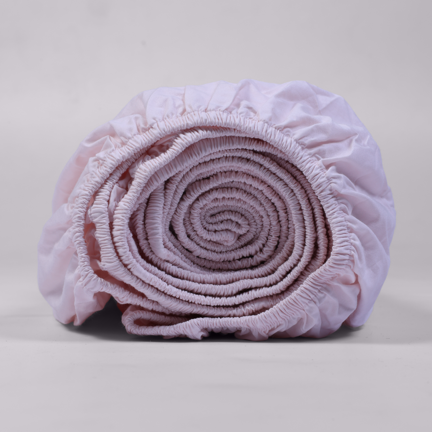 Soft Blush Organic Cotton Percale Fitted Sheet