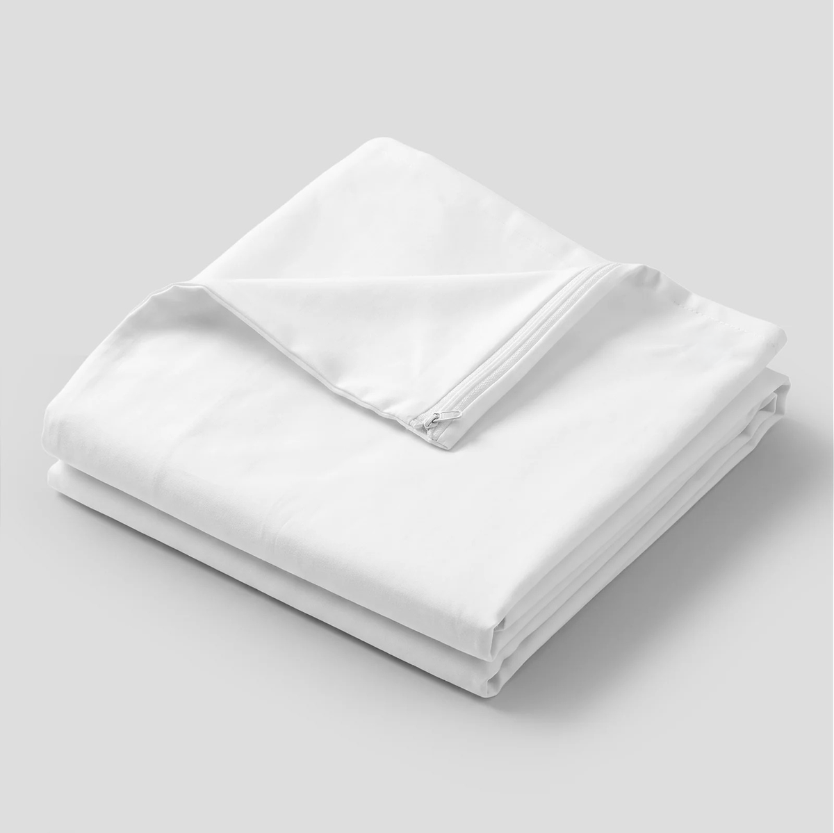 White Cotton Pillow Protector