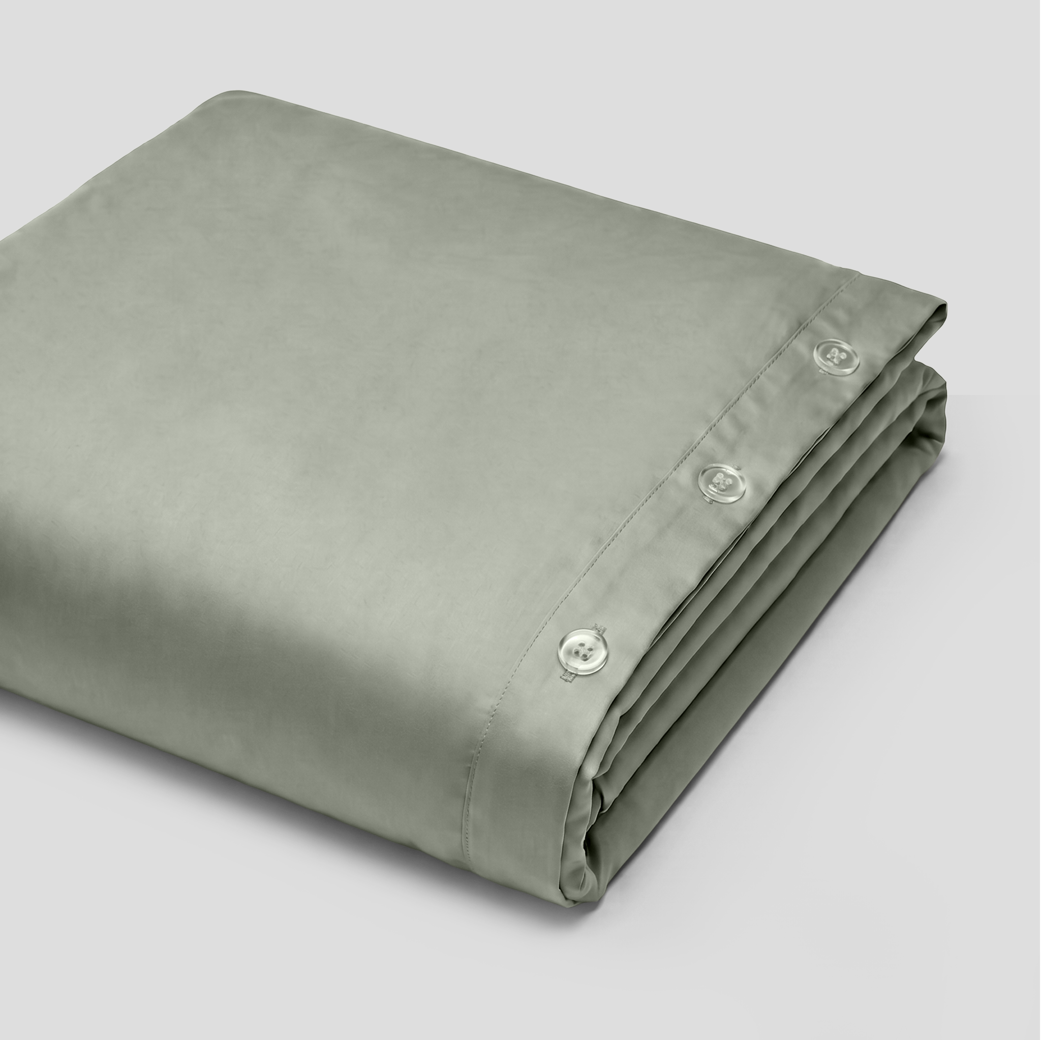 Sage Luxury Cotton Sateen Duvet Cover