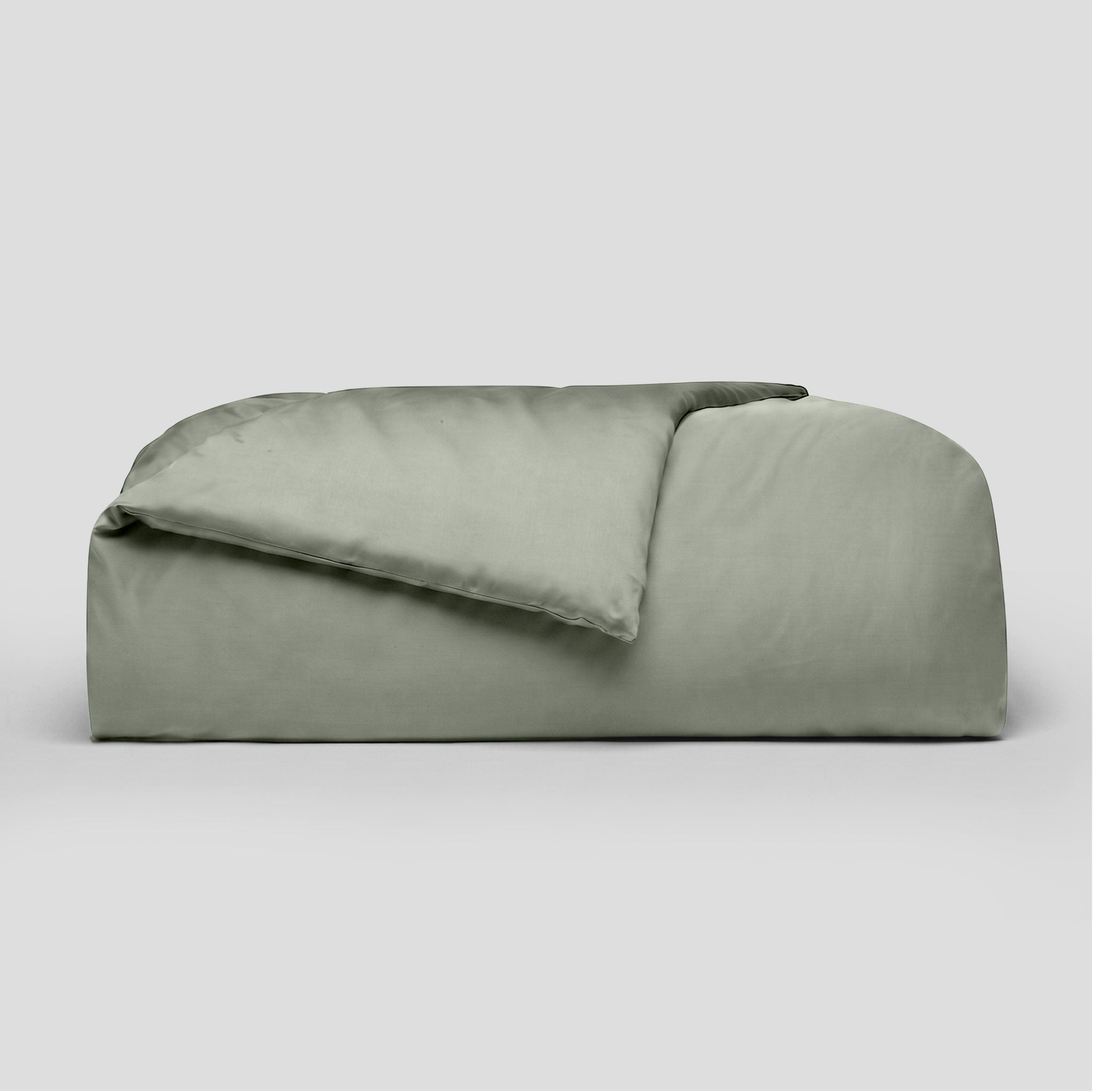 Sage Luxury Cotton Sateen Duvet Cover