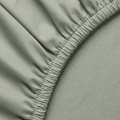 Sage Luxury Cotton Sateen Fitted Sheet