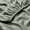 Sage Luxury Cotton Sateen Extra Deep Fitted Sheet