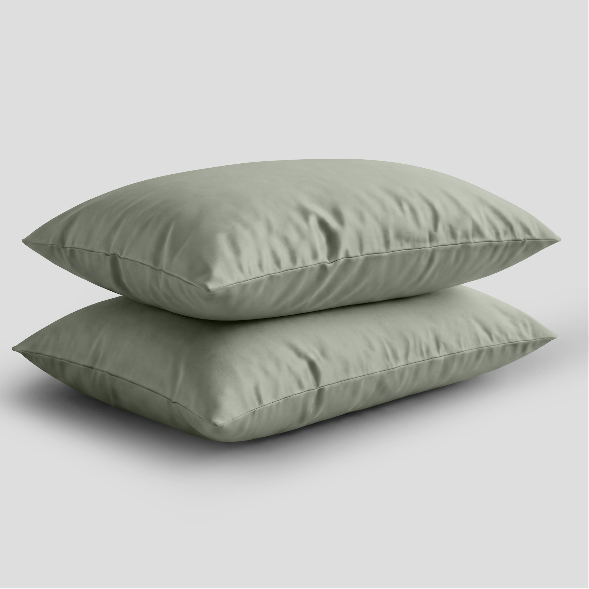 Sage Luxury Cotton Sateen Pillowcases