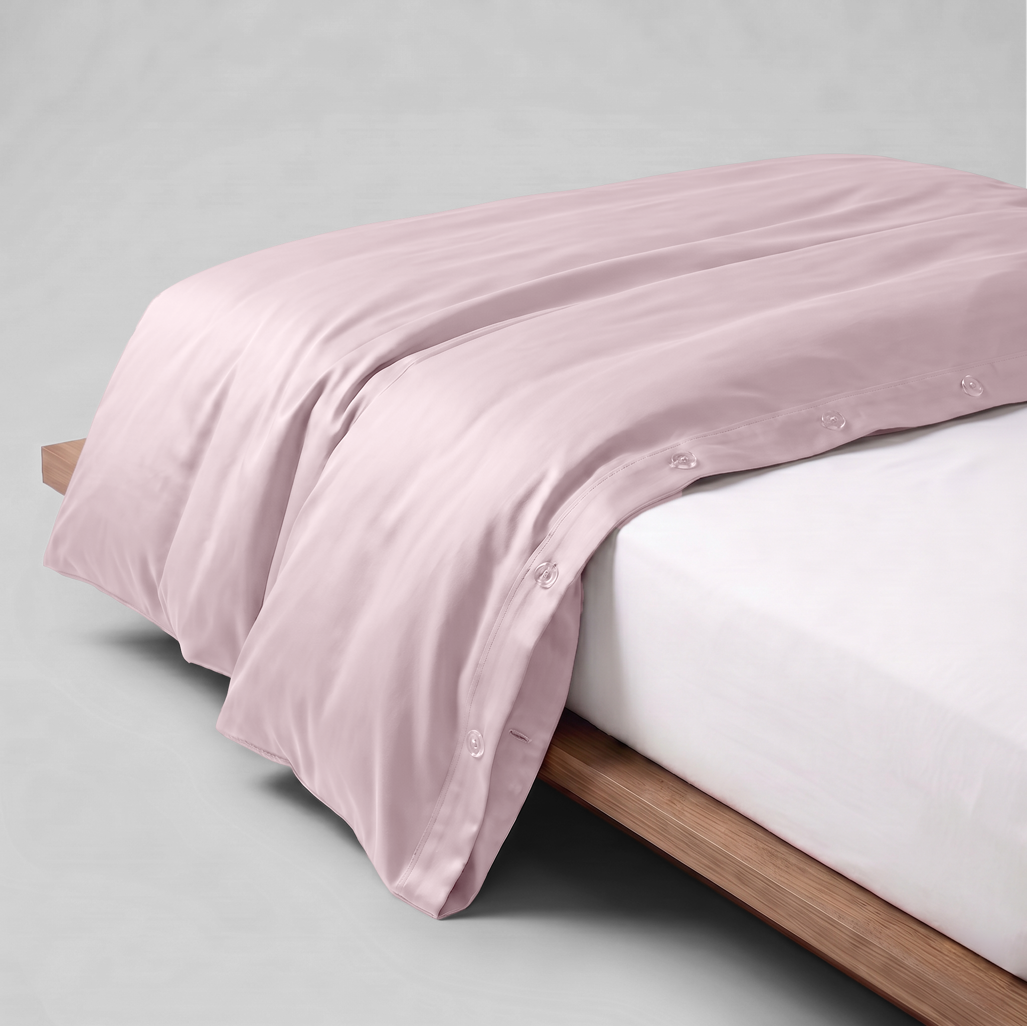 Soft Blush Luxury Cotton Sateen Duvet Cover