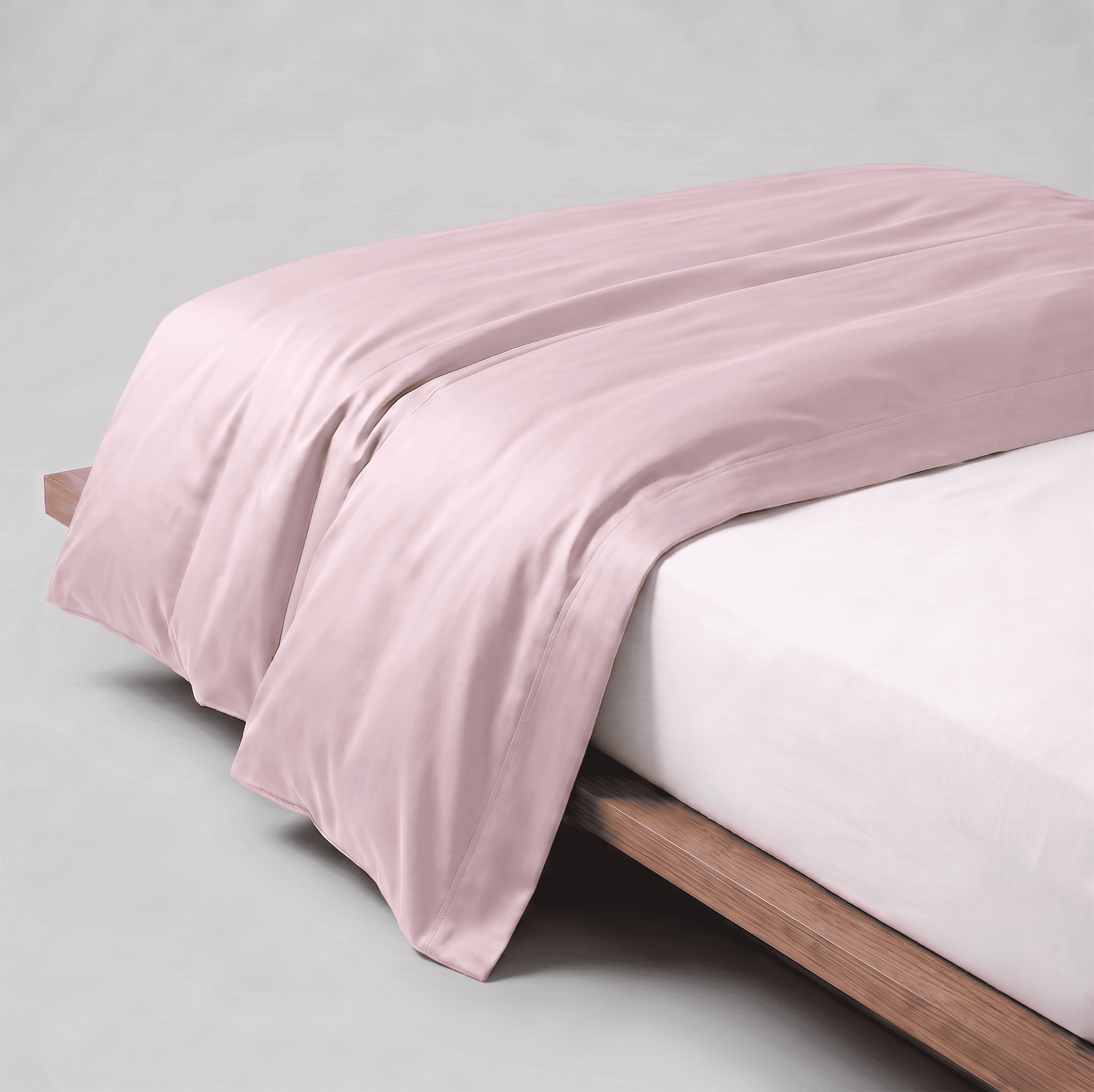 Soft Blush Luxury Cotton Sateen Duvet Cover