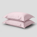 Soft Blush Luxury Cotton Sateen Oxford Pillowcases