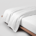 White Luxury Cotton Sateen Duvet Cover
