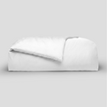 White Luxury Cotton Sateen Duvet Cover