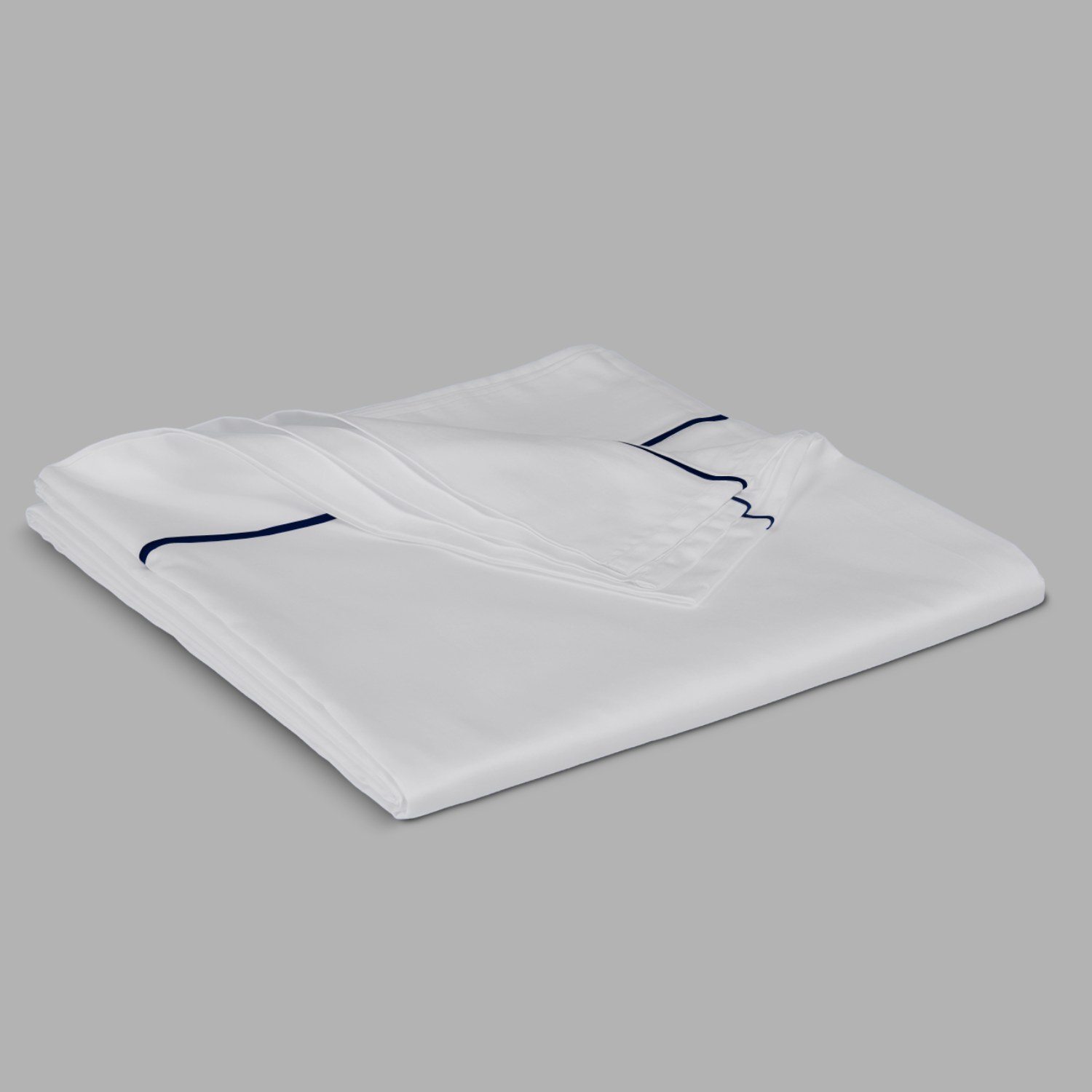 Nightfall Embroidered Sateen Flat Sheet