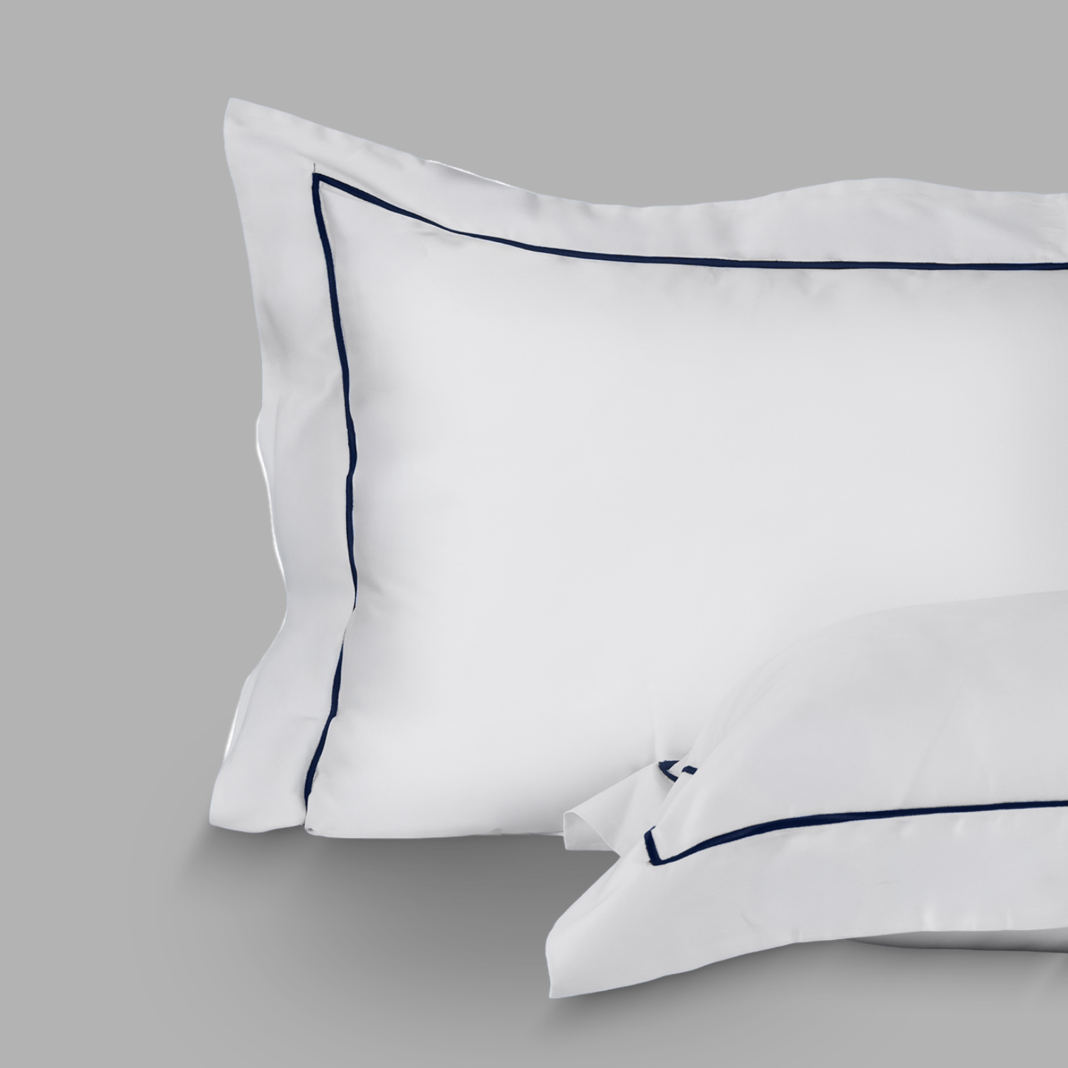 Nightfall Embroidered Sateen Oxford Pillowcases