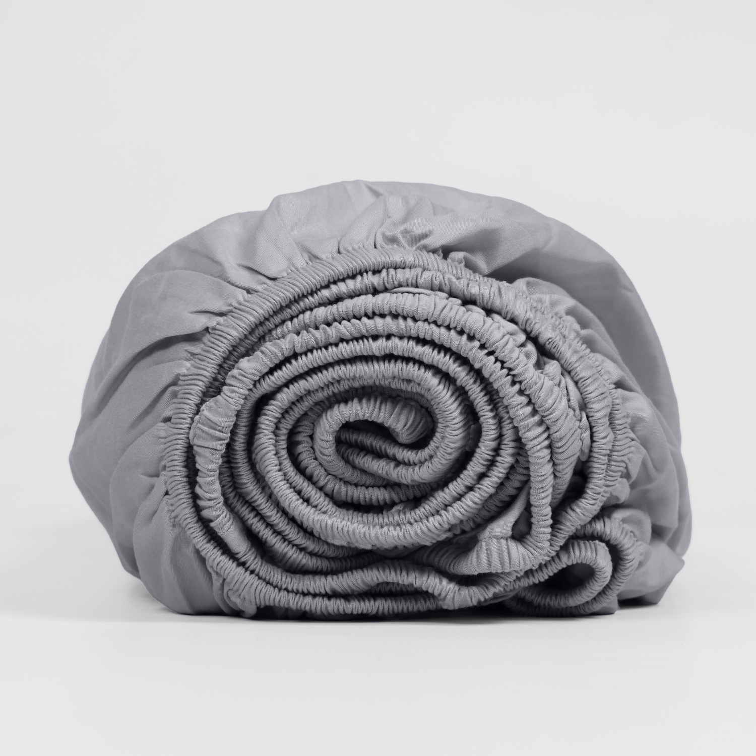 Light Grey Luxury Cotton Sateen Fitted Sheet