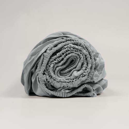Sage Luxury Cotton Sateen Fitted Sheet