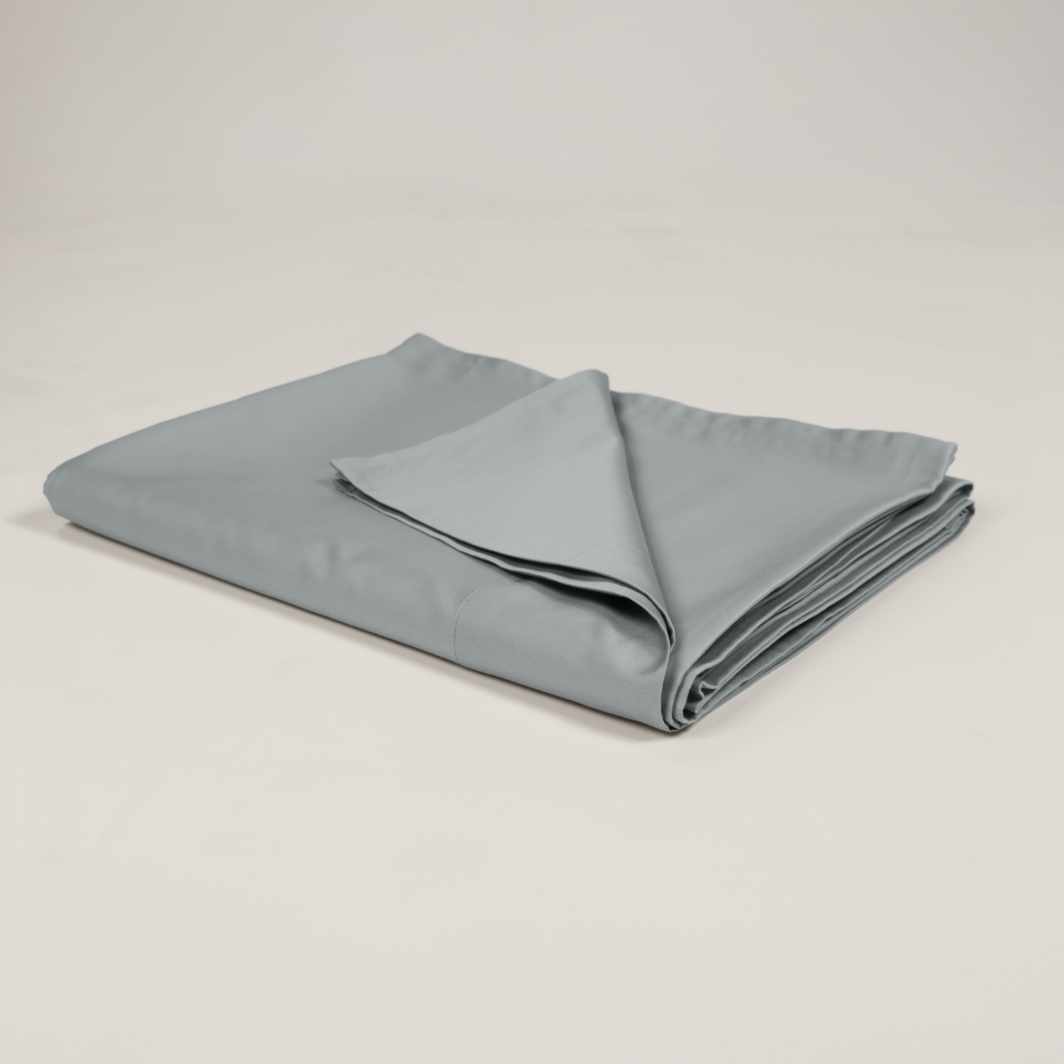 Sage Luxury Cotton Sateen Flat Sheet