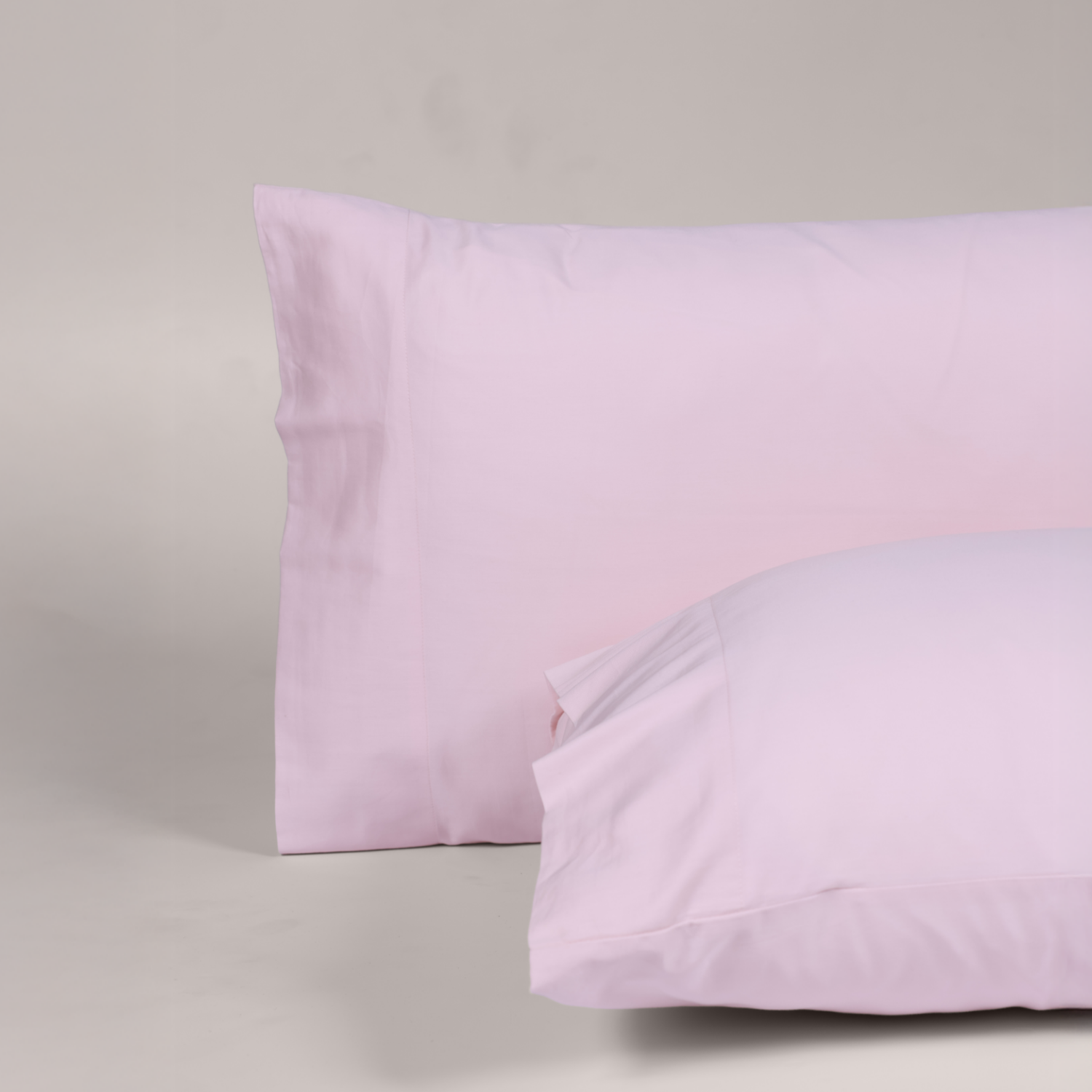 Soft Blush Luxury Cotton Sateen Pillowcases