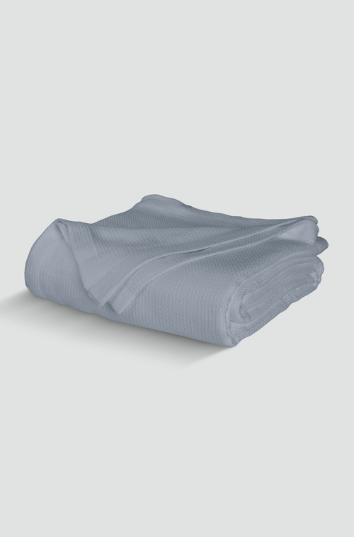 White Cotton Lightweight Blanket