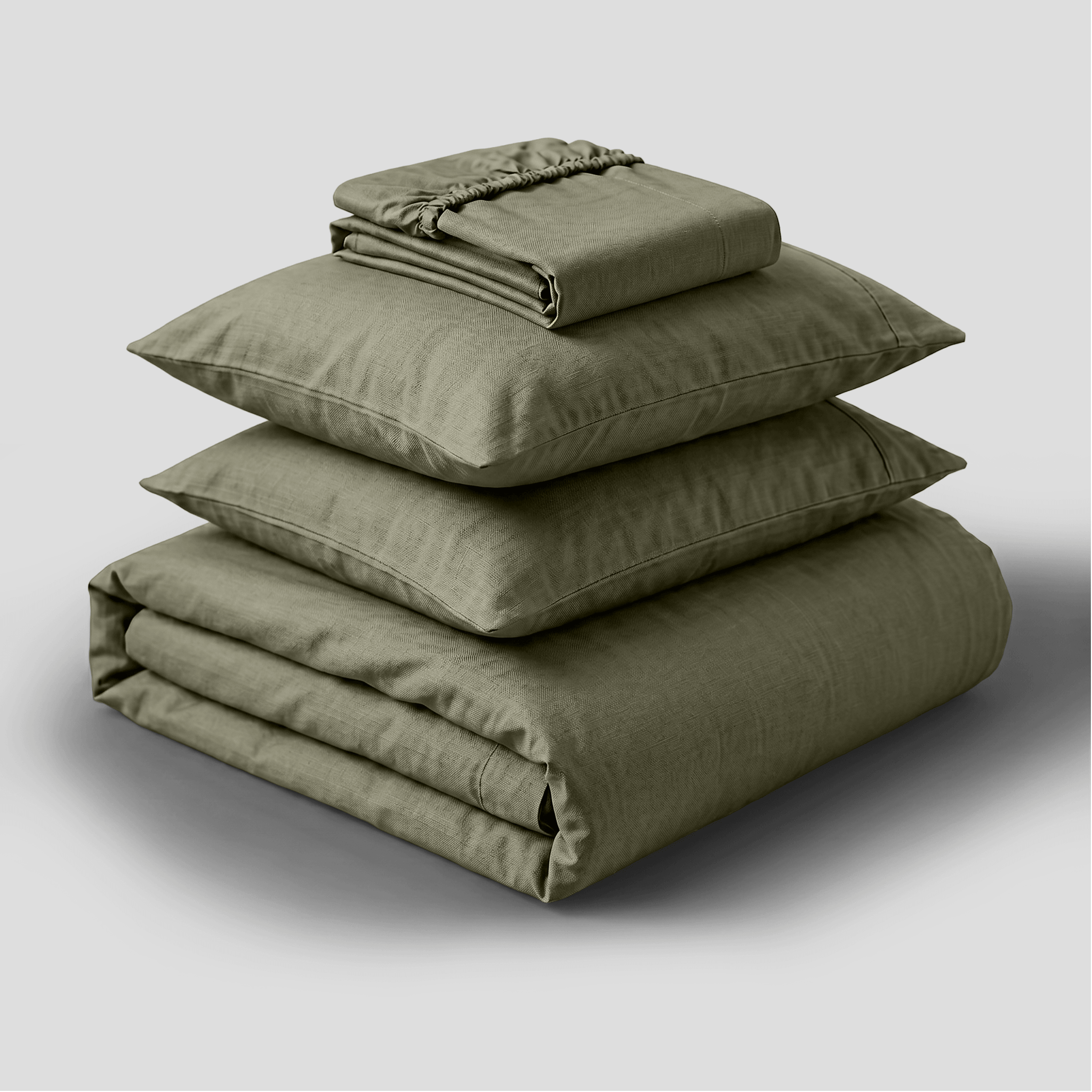 Aloe European Linen Duvet Set