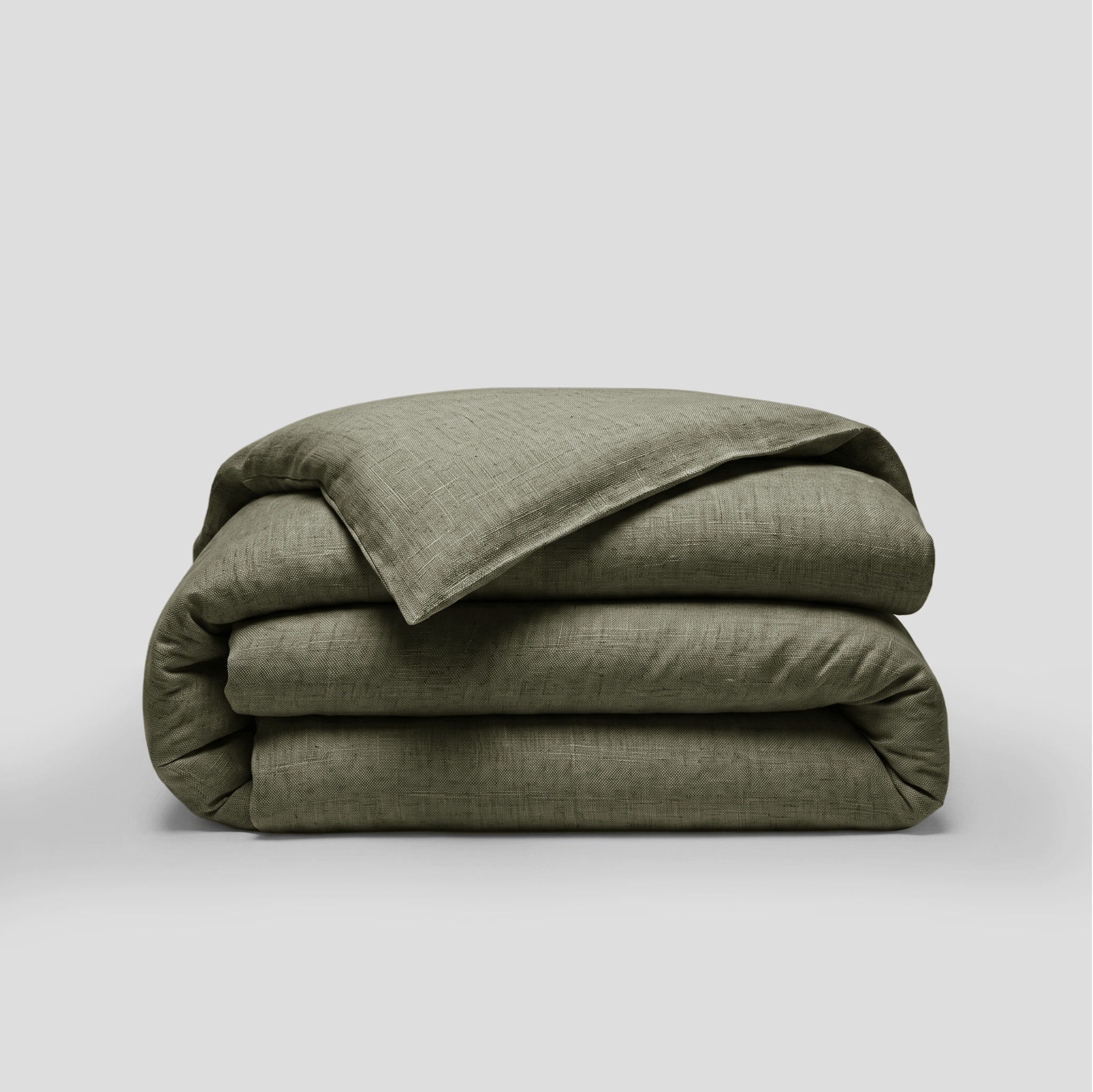 Aloe European Linen Duvet Cover