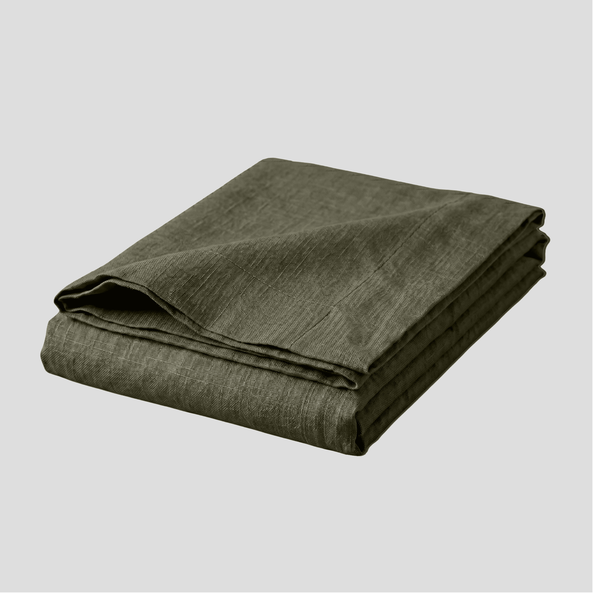 Aloe European Linen Chambray Flat Sheet
