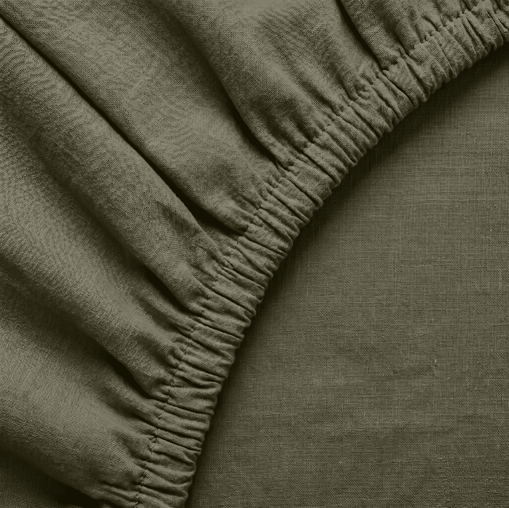 Aloe European Linen Chambray Fitted Sheet