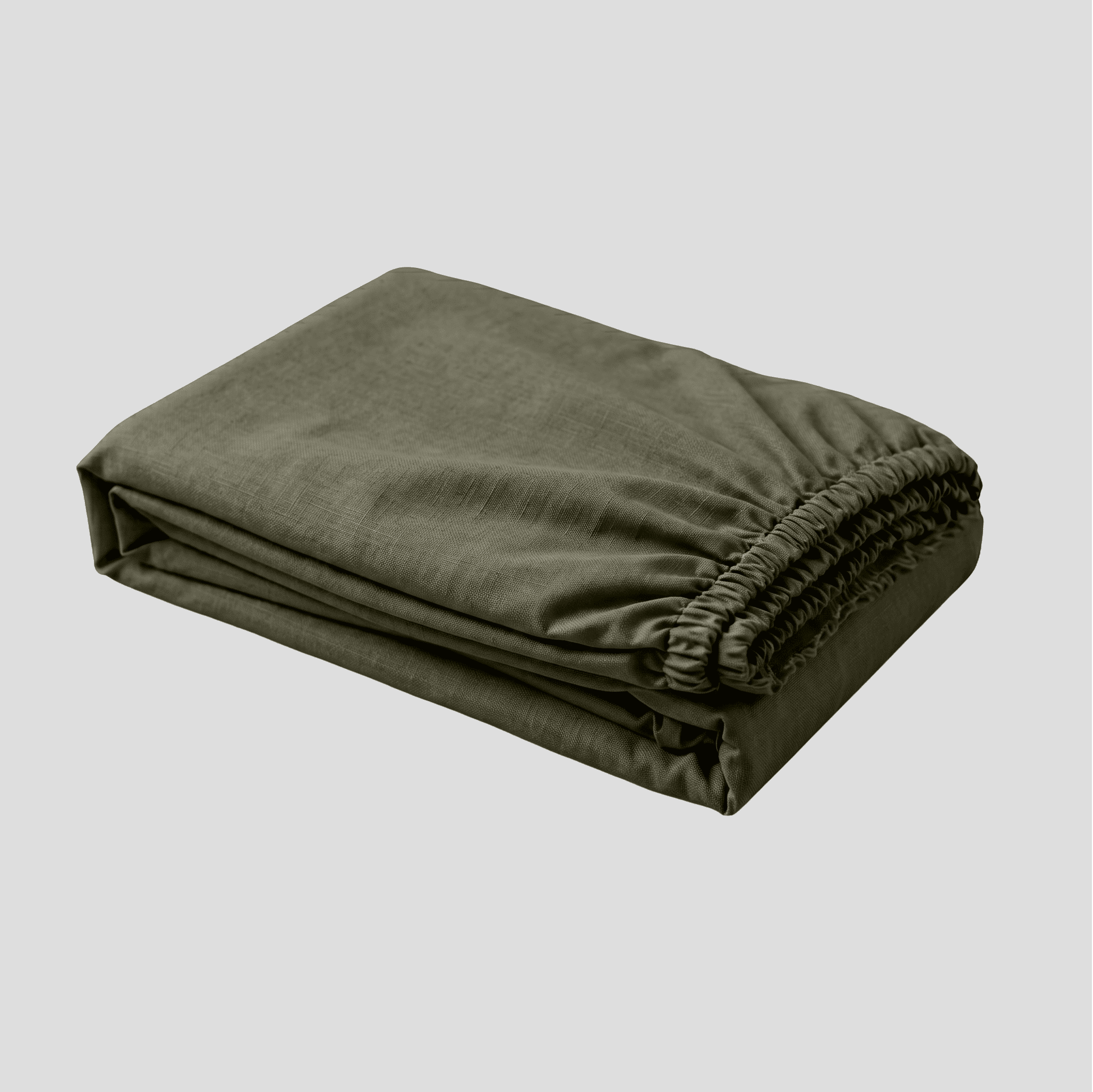 Aloe European Linen Chambray Fitted Sheet
