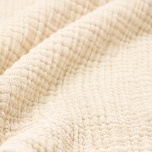 Soft & Breathable 4-Layered Organic Cotton Muslin Cover Set - Butter Bean