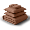 Hazel European Linen Duvet Set