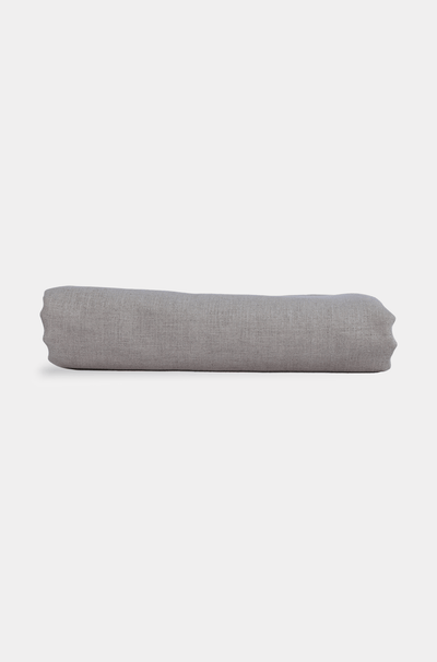 Natural European Linen Chambray Flat Sheet