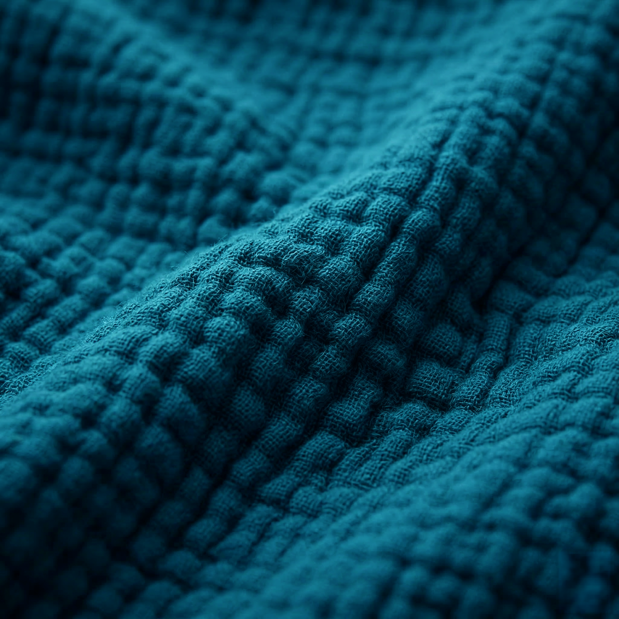 Green Lake Muslin Duvet Cover