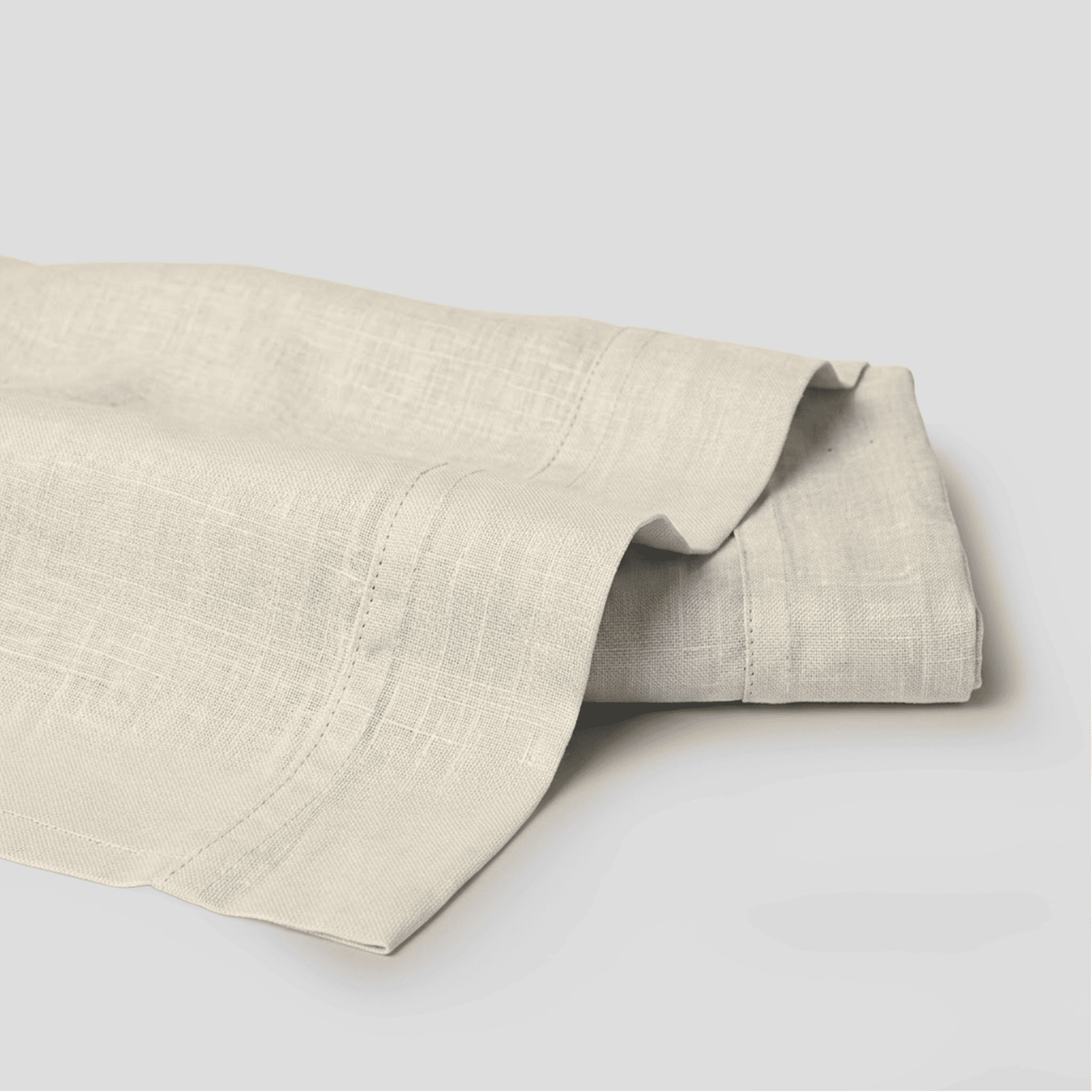 Ivory European Linen Chambray Flat Sheet