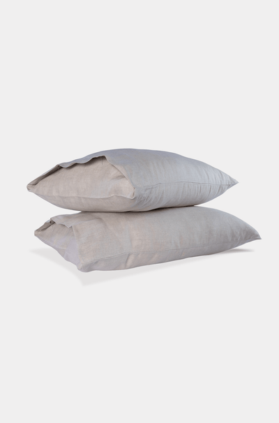 Natural European Linen Chambray Pillowcases