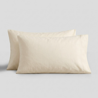Organic Cotton Percale Pillowcases - Butter Bean