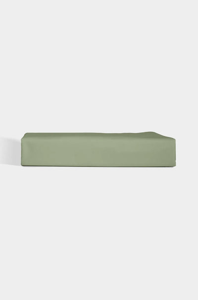 Sage Organic Cotton Percale Flat Sheet