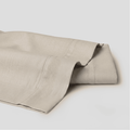 Sand European Linen Chambray Flat Sheet