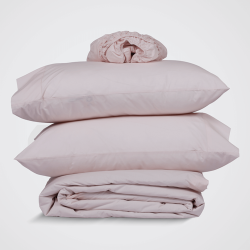 Soft Blush Silky Soft Sateen Duvet Set