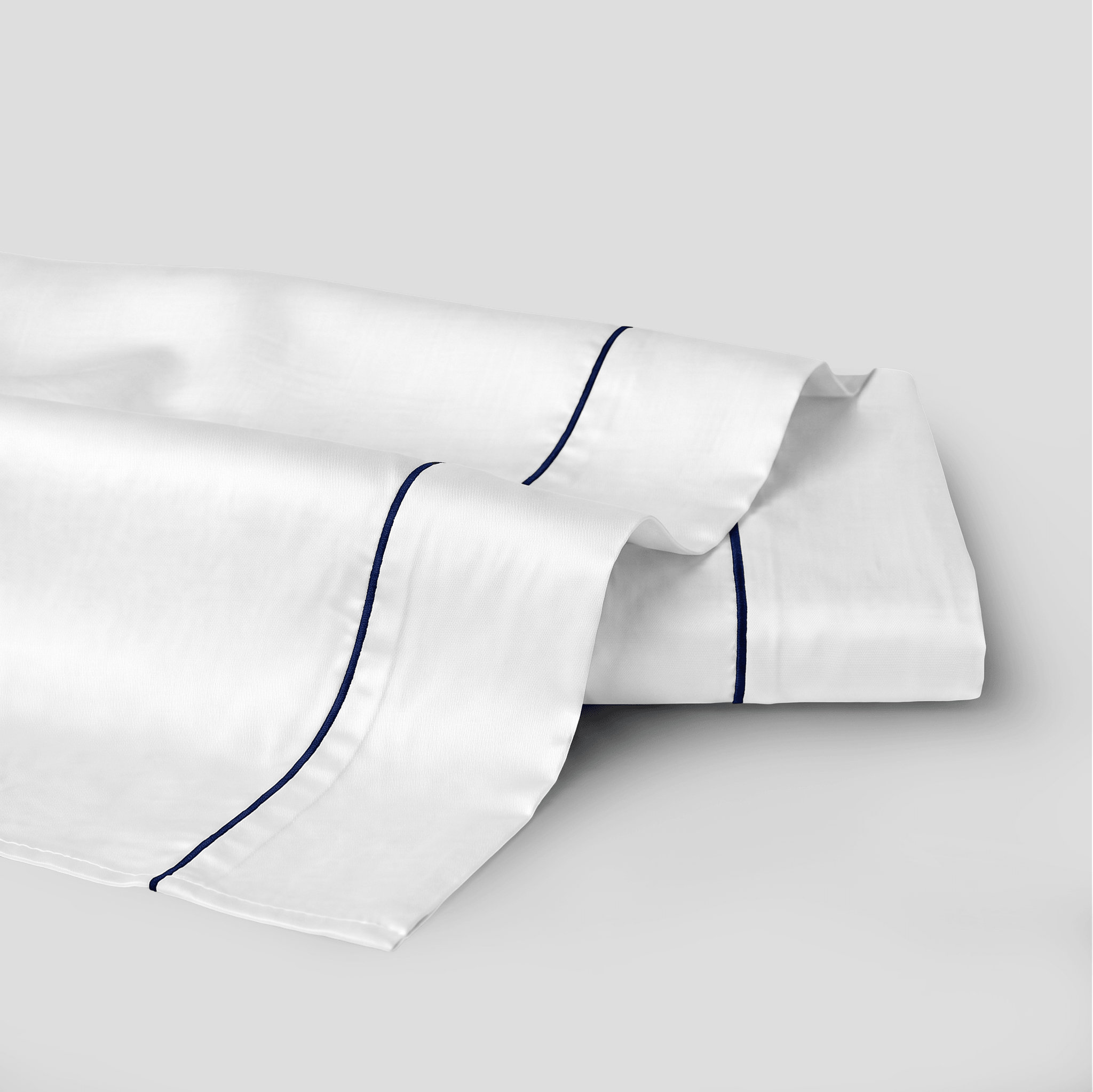 Nightfall Embroidered Sateen Flat Sheet