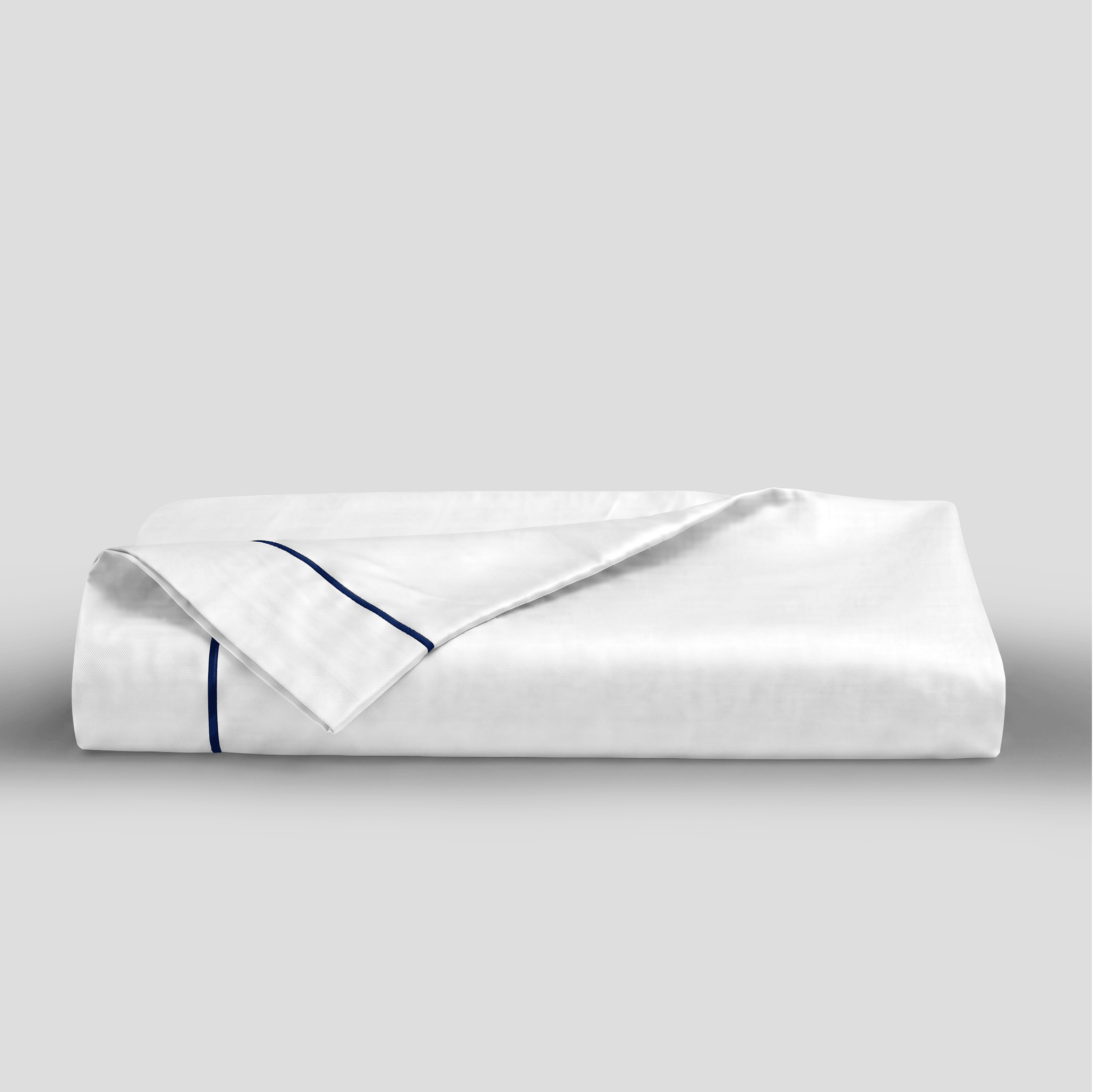 Nightfall Embroidered Sateen Flat Sheet
