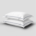 Nightfall Embroidered Sateen Oxford Pillowcases