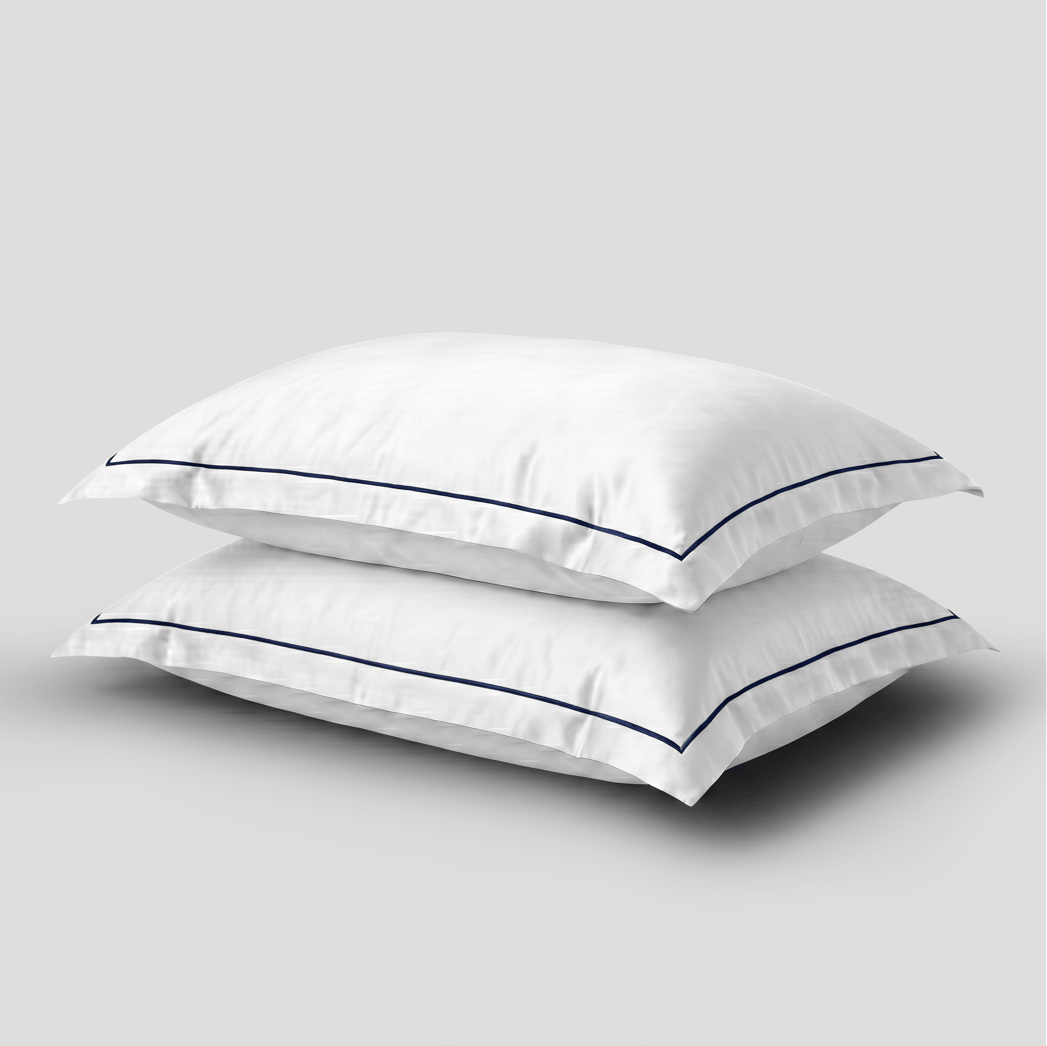 Nightfall Embroidered Sateen Oxford Pillowcases