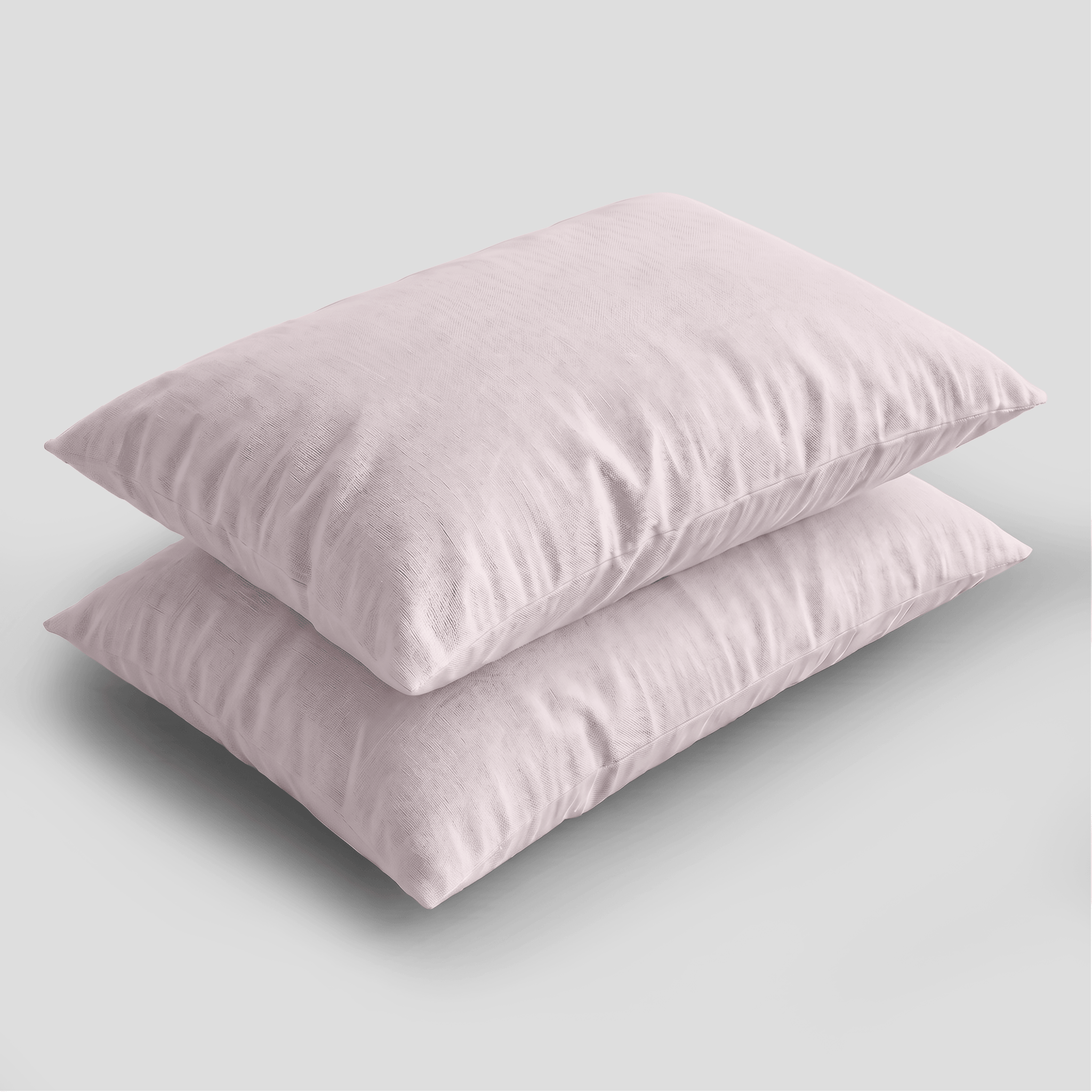Soft Blush European Linen Pillowcases