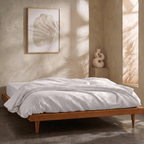 White Organic Cotton Percale Extra Deep Fitted Sheet