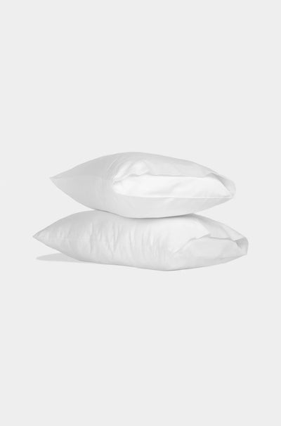 White Luxury Cotton Sateen Pillowcases