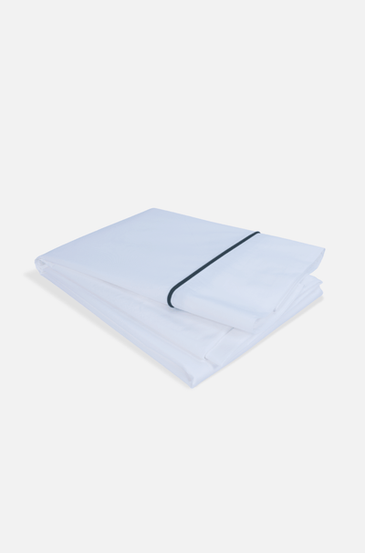 Nightfall Embroidered Sateen Flat Sheet