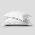 White European Linen Chambray Oxford Pillowcases
